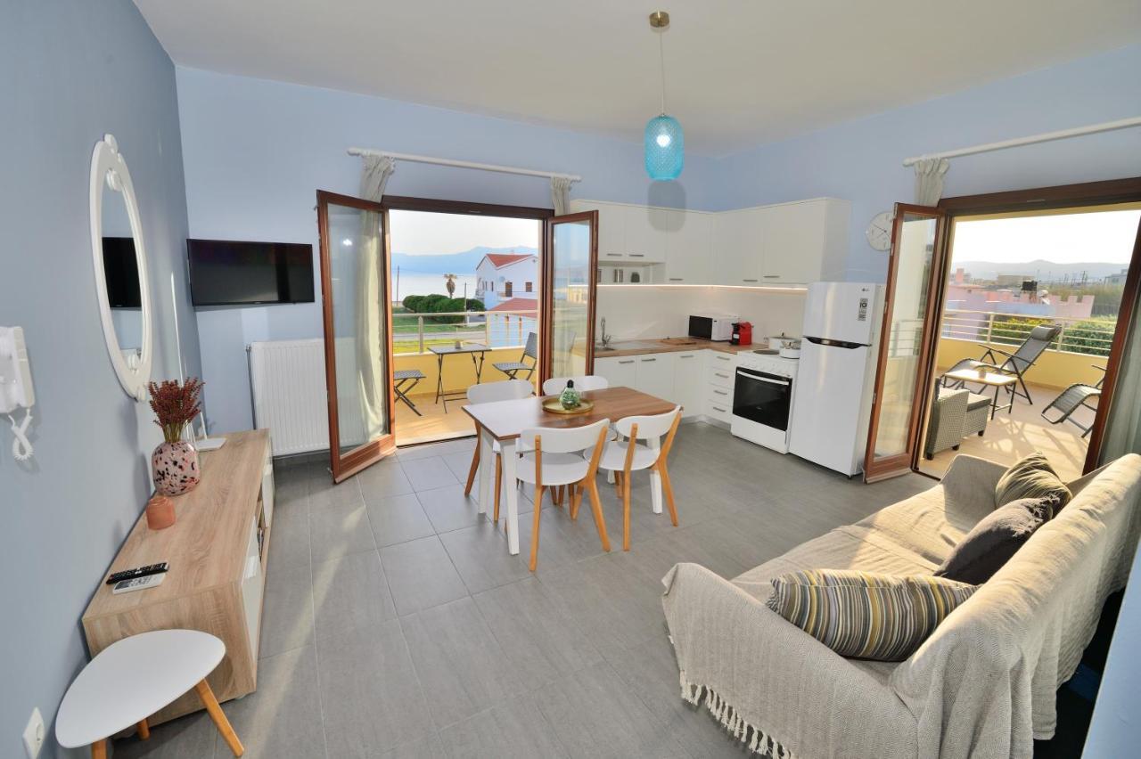Ammos Apartment - Brand New, Stylish, By The Beach Kissamos Ngoại thất bức ảnh
