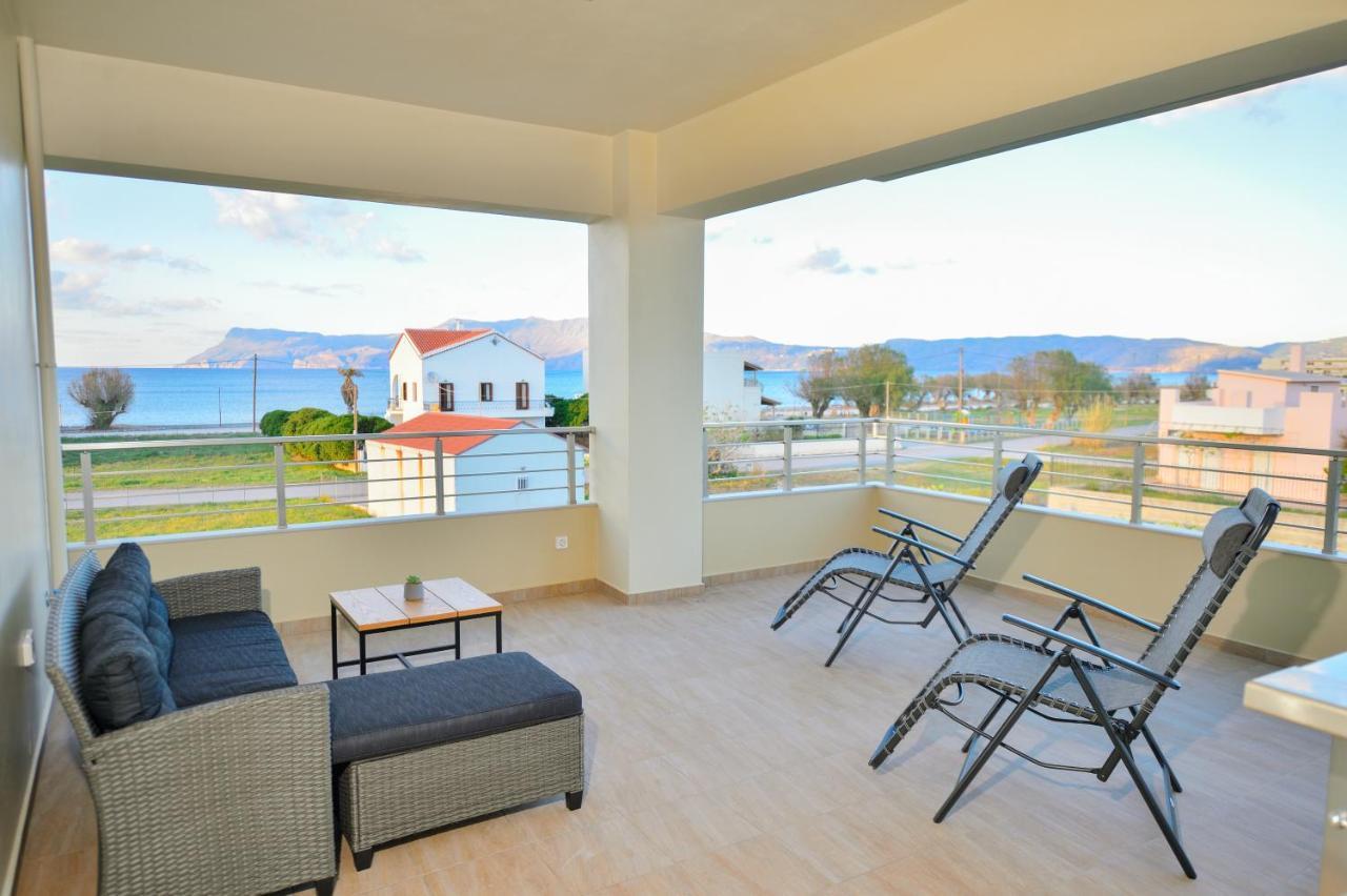 Ammos Apartment - Brand New, Stylish, By The Beach Kissamos Ngoại thất bức ảnh